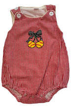 Load image into Gallery viewer, Patched Baseball Romper