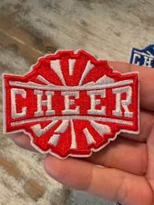 Cheer Pom Pom Iron On Patches