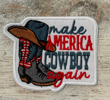 Load image into Gallery viewer, Make America Cowboy Again Iron On Patch