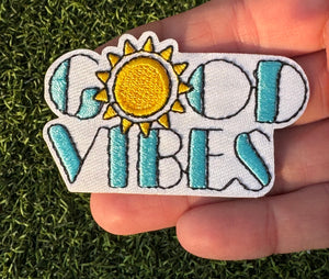 Vibes Iron On Patches