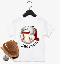 Load image into Gallery viewer, Baseball Cap YOUTH Sweatshirt or Tee (CUSTOMIZATION Optional)