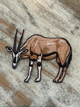 Load image into Gallery viewer, Antelope Oryx Iron On Patch