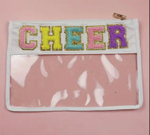 Load image into Gallery viewer, Clear Chenille Patch Bag