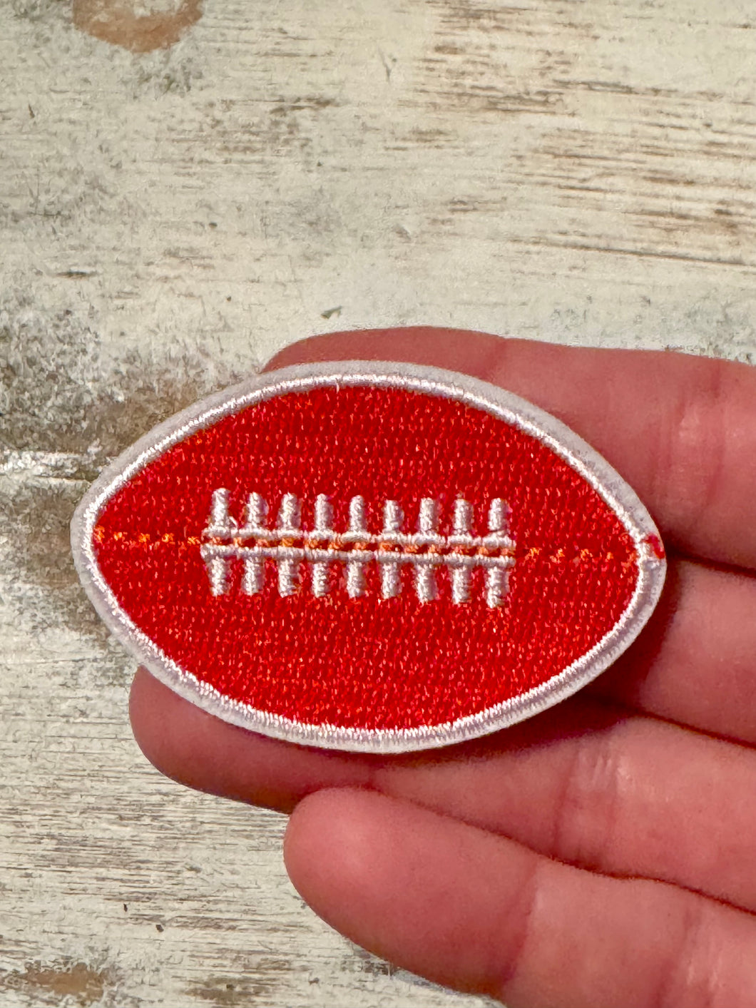 Football Iron On Patches