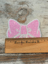 Load image into Gallery viewer, Sequin Bow Iron On Patches