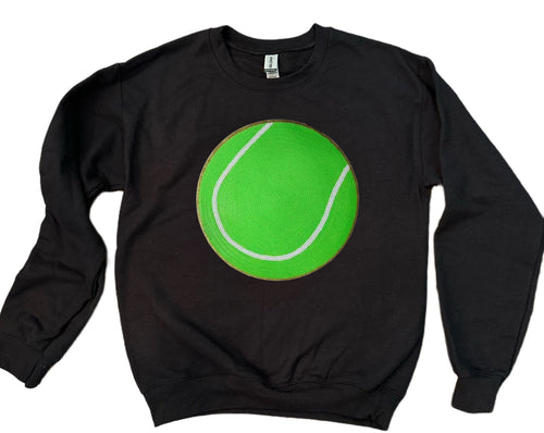 Sequin TENNIS Sweatshirt (Various Colors)