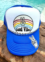 Load image into Gallery viewer, Good Vibes Trucker Hat