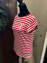 Load image into Gallery viewer, Texas Rangers Baseball Striped Top