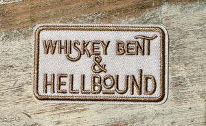 Whiskey Iron On Patches