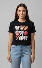 Load image into Gallery viewer, Baseball &amp; Bows T-Shirt