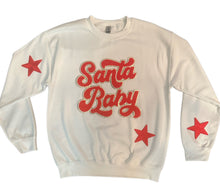 Load image into Gallery viewer, Santa &amp; Stars Christmas Sweatshirt