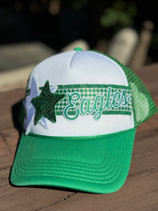 Eagles Ribbon Trucker Hat