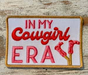 Cowgirl Iron On Patches