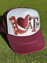 Load image into Gallery viewer, Texas Aggie Trucker Hat