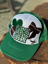 Load image into Gallery viewer, Green Game Day Football Hat