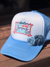 Load image into Gallery viewer, She Loves Jesus and America Too Hat