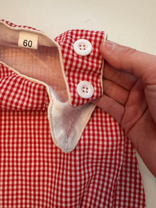 Patched Baseball Romper