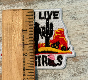 Long Live Cowgirls Iron On Patches