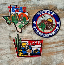 Load image into Gallery viewer, Texas Iron On Patches