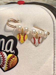 Mama of Both (Baseball & Softball) Trucker Patch Cap