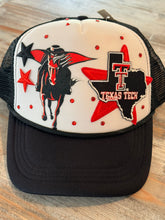 Load image into Gallery viewer, Texas Tech Trucker Hat