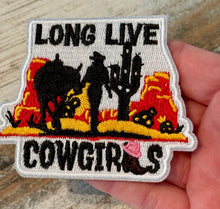 Load image into Gallery viewer, Long Live Cowgirls Iron On Patches