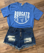 Load image into Gallery viewer, For the Love of Football Bobcats Tee