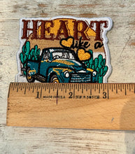 Load image into Gallery viewer, Heart Like A Truck Iron On Patch