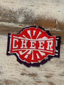 Cheer Pom Pom Iron On Patches