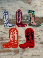 Load image into Gallery viewer, Cowboy Boot Iron On Patches