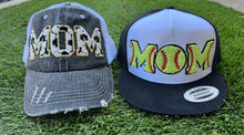 Load image into Gallery viewer, Baseball &amp; Softball MOM Trucker Caps