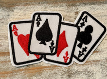 Load image into Gallery viewer, Playing Cards Iron On Patches