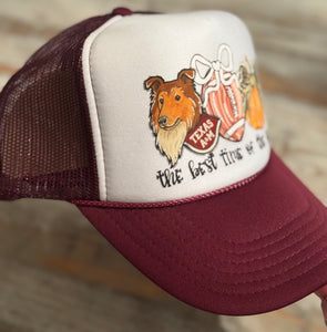 Aggies in the Fall Trucker Hat