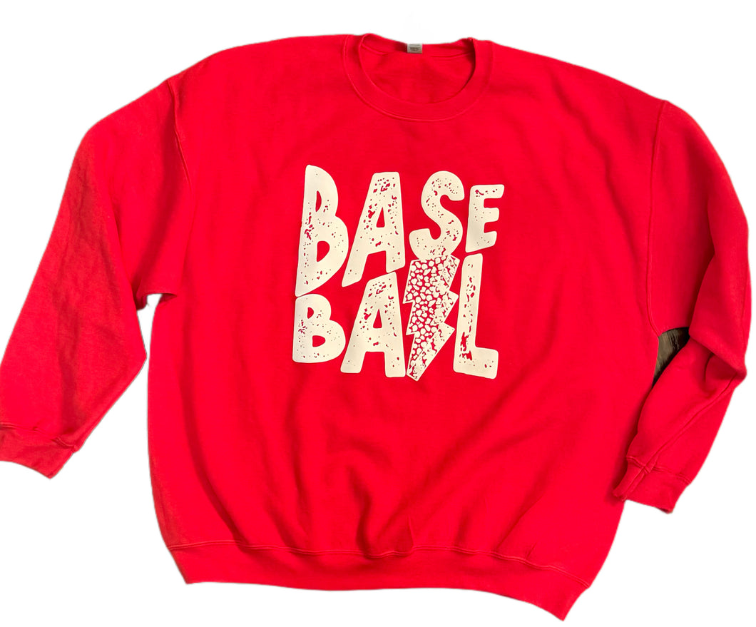 Baseball Bolt Sweatshirt