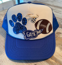 Load image into Gallery viewer, Game Day Football Paw Patch Trucker Hat