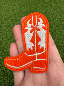 Cowboy Boot Iron On Patches