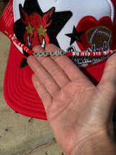 Load image into Gallery viewer, Arkansas Razorback Hat CHAINS (Various Styles)