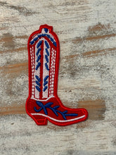 Load image into Gallery viewer, Cowboy Boot Iron On Patches