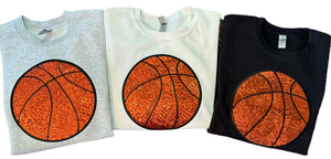 Sequin Basketball Sweatshirt (Various Colors)