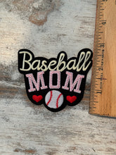 Load image into Gallery viewer, Baseball Mom Iron On Patch