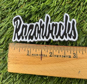 Razorbacks Iron On Patch