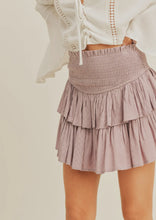 Load image into Gallery viewer, Smocked Ruffle Skort