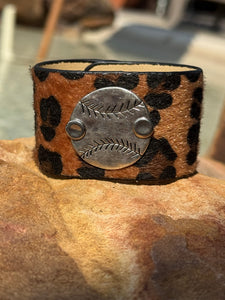 Leopard Sports Cuffs (Baseball/Softball/Soccer/Football)