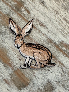 Jackrabbit Iron On Patch