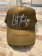 Load image into Gallery viewer, Let Them Trucker Hat