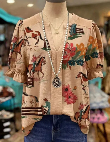 Rodeo Daisies Blouse