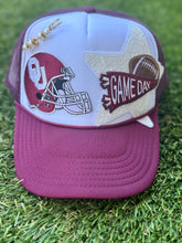 Load image into Gallery viewer, OU Game Day Football Trucker Cap