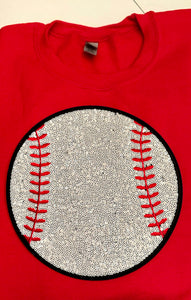 Sequin Baseball Sweatshirt & Hoodies (Various Options)