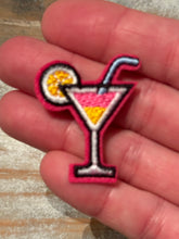 Load image into Gallery viewer, Cocktail Drink Iron On Patches