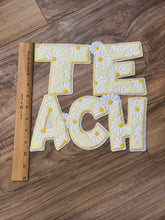 Load image into Gallery viewer, XL TEACH Iron On Patch